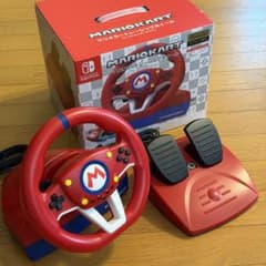 【未使用】マリオカート レーシングホイール 任天堂Switchのサムネイル