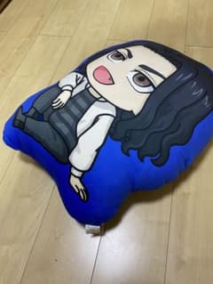 도쿄 卍 리벤저즈 쿠션 장지 씨 신품 청색