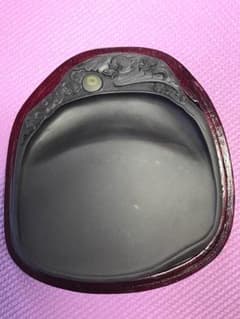 硯 端渓宋坑硯 木製ケース付 大型のサムネイル