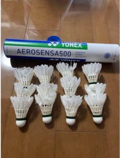 240球　YONEX AEROSENSA 500 バドミントン　シャトル YONEX AEROSENSA500 シャトル 240球 - メルカリ