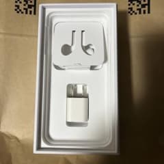 Apple genuine power adapter and earphone set for iPhone 8 Plus (box included)