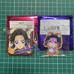鬼滅の刃 バレンタイン アニマルクッキーバッジ ギフト缶バッジ 胡蝶