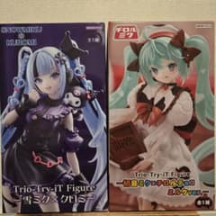 送料込！新品・未開封 初音ミク×チロルチョコ&雪ミク×クロミ 2体セット