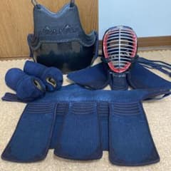 剣道　剣道防具セット　京都東山堂　小学校高学年〜中学生のサムネイル