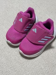 adidas ベビーシューズ 12cm ピンク - 4