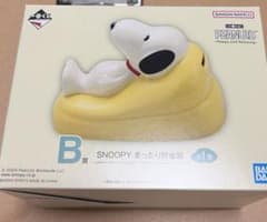 스누피 이치 반 쿠지 B상 느긋하게 돼지 저금통