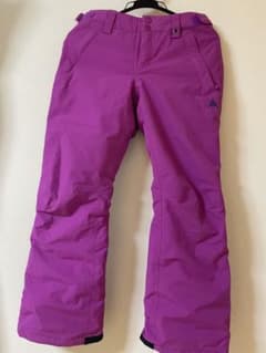 バートン　BURTON スノーウエア　ピンク　キッズM 140 雪遊び　シンプルのサムネイル