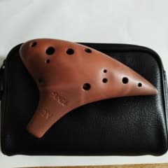 TNG AC オカリナ 茶色 赤土 12穴 訳あり - メルカリ