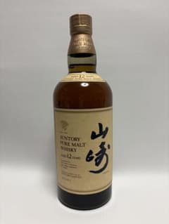 サントリーピュアモルトウイスキー 山崎12年（響マークあり）750ml瓶