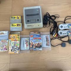 Nintendo SUPER FAMICOM 本体 ソフト5本セット - メルカリ