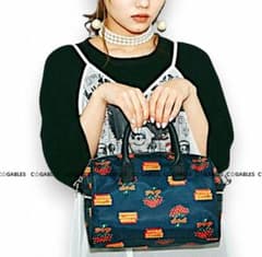 ヒステリックグラマー　ストロベリー　クロスボディ　2WAY ミニボストンバッグ ヒステリックグラマー ストロベリー クロスボディ 2WAY ミニボストン