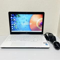 SSD搭載 NEC Win11 ブルーレイ対応 NEC LS350/S ホワイト - メルカリ