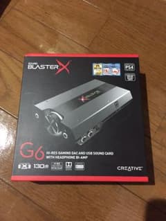 SOUND BLASTER X G6のサムネイル