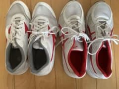 ミズノとASICS シューズ 2足セット　28.5のサムネイル
