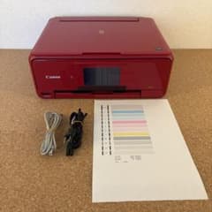 Canon TS8130 インクジェットプリンター レッド 楽天市場】【中古】キヤノン PIXUS TS8130 A4インクジェット複合機
