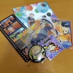 ファンパークミニ色紙+栞+ステッカー+カード+くら寿司コラボミニ缶バッジのサムネイル