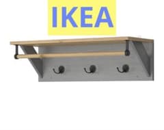 イケア カルソー ウォールシェルフ フック 壁付け 新品 - メルカリ