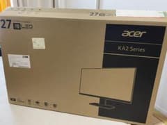 Acer KA270HAbmidx 27インチ ブラック -ゆめくま様専用-のサムネイル
