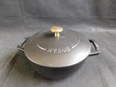 STAUB Wa-NABE ストウブ ワナベ Lサイズ 20cm ブラックのサムネイル