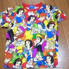 白雪姫 総柄 Tシャツ120のサムネイル