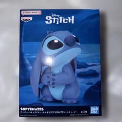 ディズニーキャラクター おおきなSOFVIMATES スティッチ フィギュア
