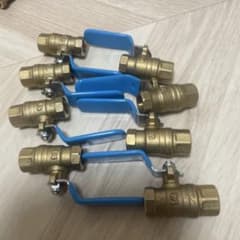 KITZ エコボールバルブ600型 Z-8A 水道　配管1/4 8個セットのサムネイル