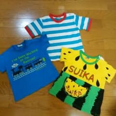 値下げ⭐Tシャツ　3枚セット　90のサムネイル