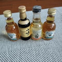 ミニボトル ウイスキー 4本セット 山崎12年 他 - メルカリ