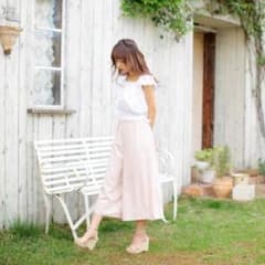 evelyn ワイドパンツピンクのサムネイル