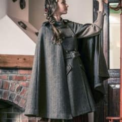【匿名配送】axes femme ナポレオン マント風 コート axes femme アクシーズ ナポレオンマント風コート - メルカリ