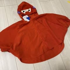 110 베이 맥스 판초 레드 코스프레 나리키리 할로윈 레인 코트