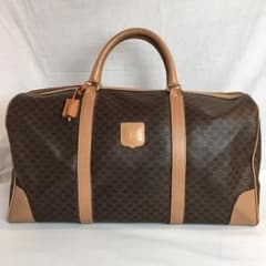 【美品】 CELINE セリーヌ ボストンバッグ マカダム柄のサムネイル