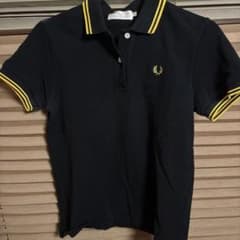 FRED PERRY ポロシャツ ブラック Mサイズ黒/金のサムネイル