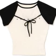 アンドマリー andmary Alma ribbon top トップス - メルカリ