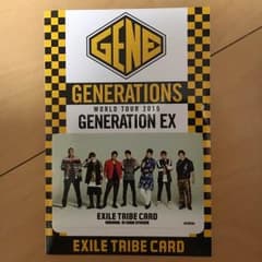 GENERATIONS EX EXILE TRIBEカード限定ステッカーのサムネイル