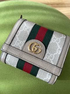 GUCCI　オフィディア GGスプリーム コンパクト財布のサムネイル