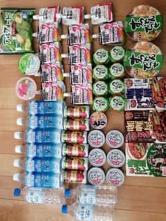 自宅療養セット５０点　飲料多めのサムネイル