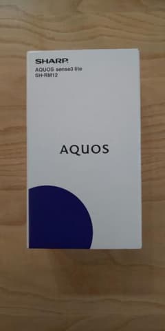 AQUOS sense3 lite ブラック 64 GB SIMフリー 新品のサムネイル