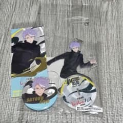 Jujutsu Kaisen Jujutsu Festival Satoru Gojo acrylic Stand Pin badge, ticket-style card