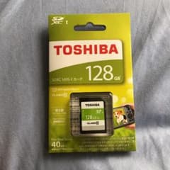 SDカード(128GB)⭐︎TOSHIBA SDAR40N128Gのサムネイル