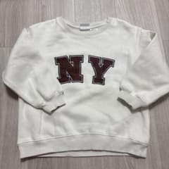 ZARAキッズ NYトレーナー ホワイト 116㎝のサムネイル