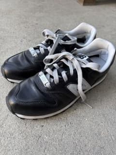 New Balance ブラック スニーカー373合皮レザー25.0のサムネイル