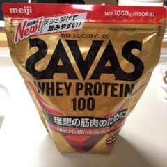 ザバス ホエイプロテイン１００ ココア味1050gのサムネイル