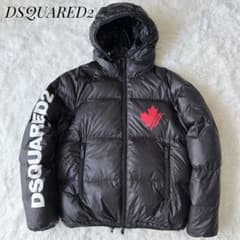 極美品】DSQUARED2 ディースクエアード ダウンジャケット50 XL 黒 
