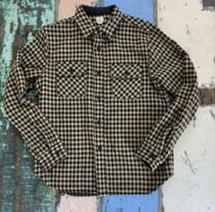 【美品】Cootie クーティ HeavyWool ヘビーウール ネルシャツ Lのサムネイル