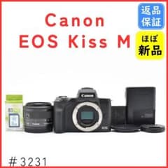 【ほぼ新品】キヤノン Canon EOS Kiss M レンズキット SDカード ほぼ新品】キヤノン Canon EOS Kiss M レンズキット SDカード - メルカリ