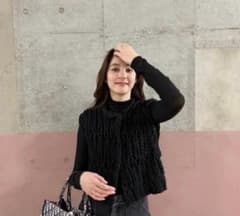 todayfulニットベスト Chunky Hand Knitvest - メルカリ