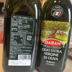 GABAN オリーブオイルEXバージン 1L まとめ買いok！のサムネイル