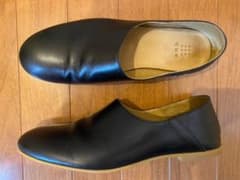 que shoes Lサイズ　プレーン　黒のサムネイル