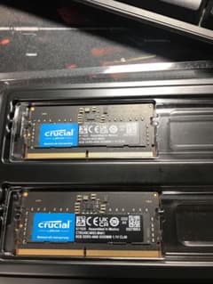 (Crucial) ノートPC用DDR5-4800　16GB (8gb x 2)のサムネイル